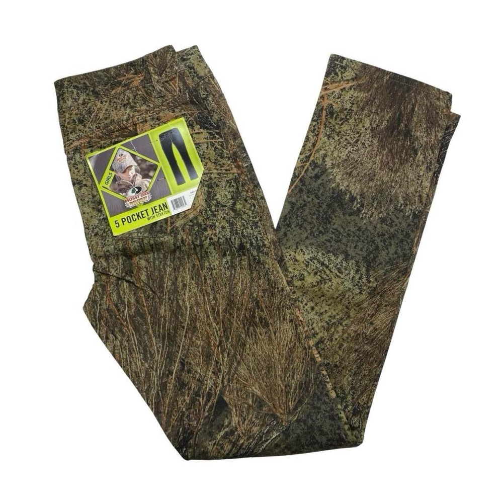 GIRLS Mossy Oak woodland camouflage camo pants -‎ GIRLS 16